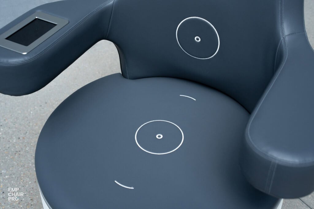 Detailaufnahme des EMP Chair Pro